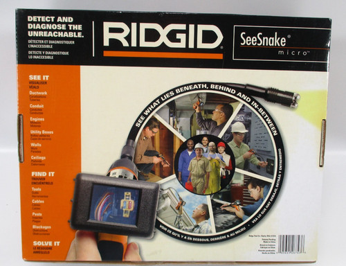 Ridgid seesnake flexible - ridgid, 3'