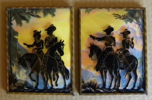 Vintage pair western - pair,