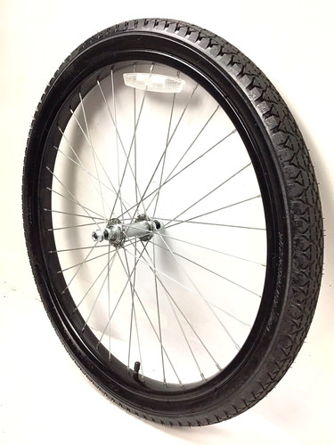 Front black wheel for - 24",