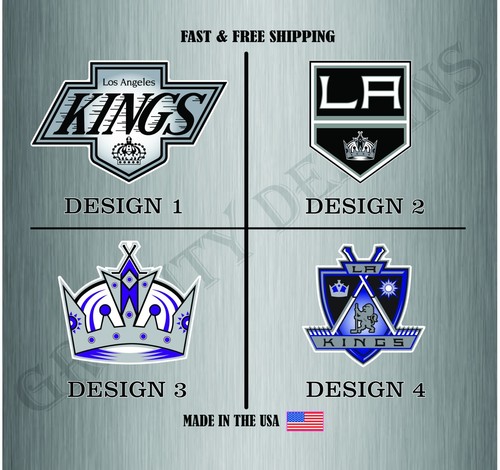 Kings nhl hockey sticker - la,