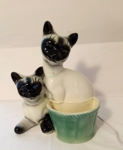 Vintage siamese cat - siamese,