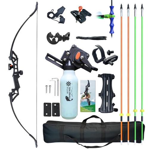 Recurve bow fishing combo kit - fishing,