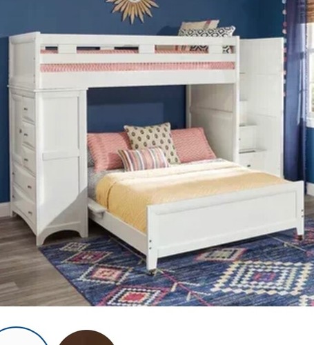 White full step loft - full,
