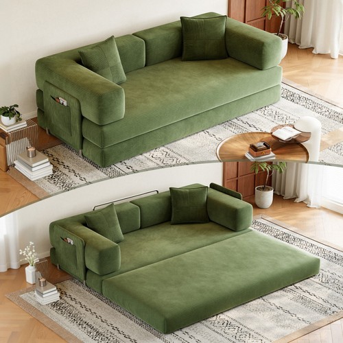 Teddy couch convertible - 79",
