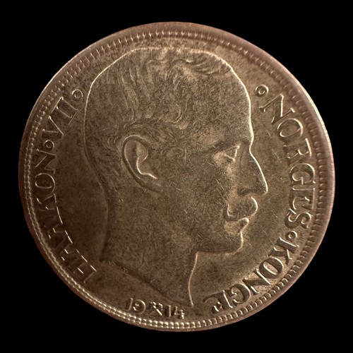 Norway krone 1914 silver - 1914,