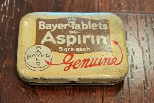 Vintage empty tin - vintage, "empty