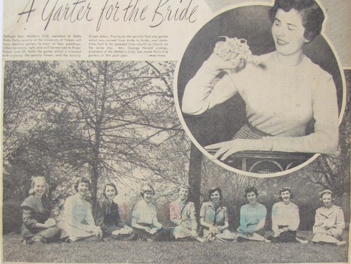 Vintage 1953 tri delta - vintage,