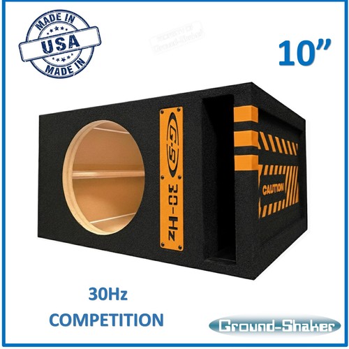 Vented single subwoofer - 10",