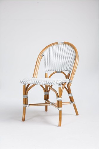 Bistro chair white grey - white,