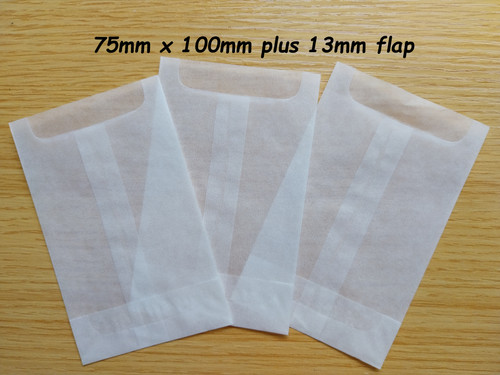 70x100mm glassine bags - 70x100mm, bags-wedding
