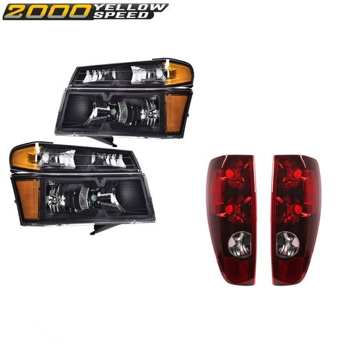 Bumper headlights red tail - headlights,