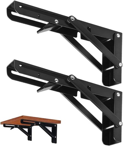 2pcs folding shelf brackets - 2pcs,