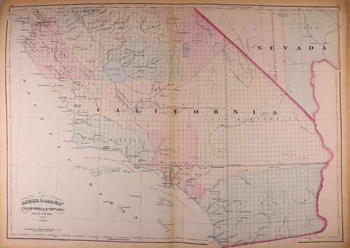 Dated 1872 map southern - dated,