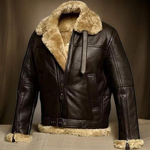 Men brown bomber flight - bomber, b3