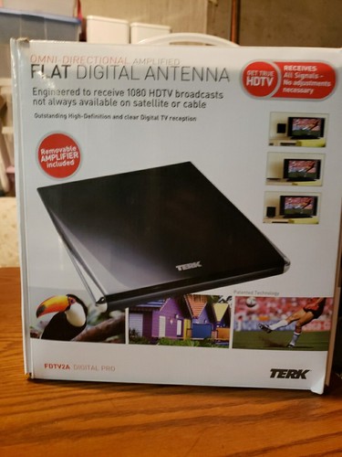 Terk flat digital antenna - flat,