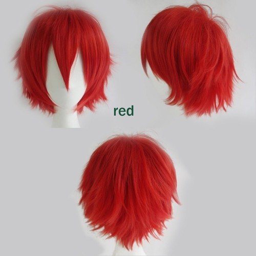 Unisex anime short wig - unisex,