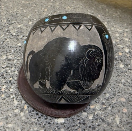 Native american blackware - native,