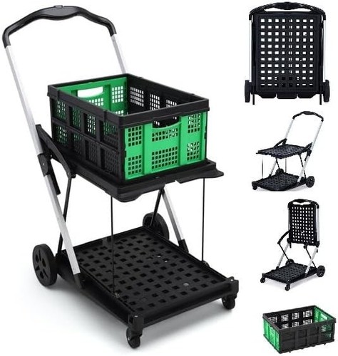 Tier shopping cart with - tier,