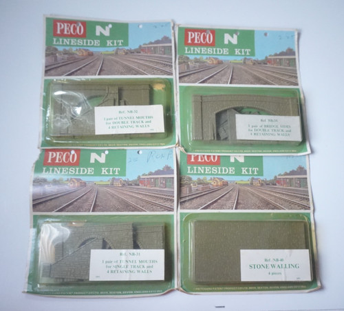 Peco lineside kit stone wall - kit,