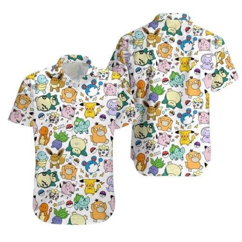 Cute pokemon doodle hawaiian - cute,