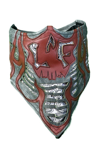 Leather face motorcycle - leather,