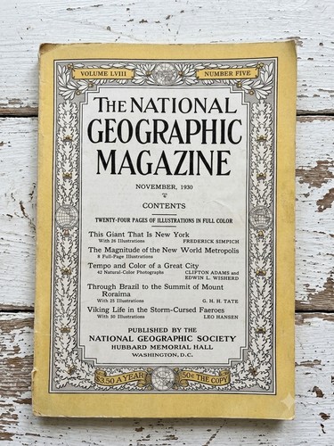 Vintage national geographic - vintage,