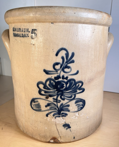 Braun antique 5 - c.w., gallon