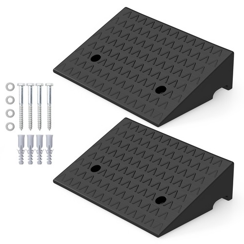 Pack rubber curb ramp - curb,