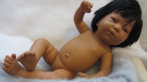 Asian baby realistic - baby,, 17"