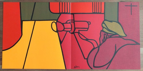 Valerio adami original signed - adami,