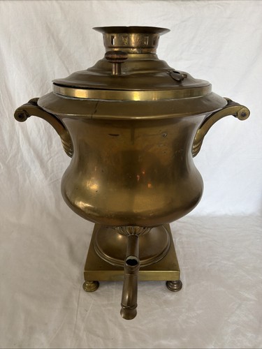 Antique russian tula brass - antique,