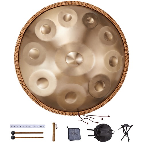 Handpan drum notes d - drum, in