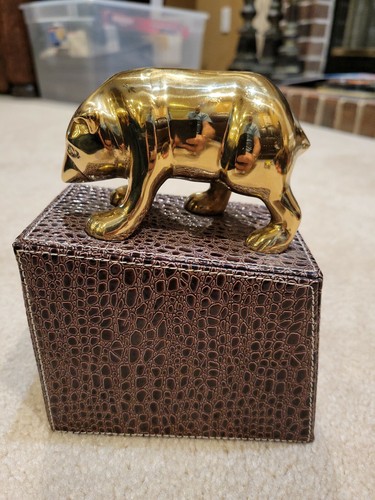 Vintage heavy polished brass - vintage,