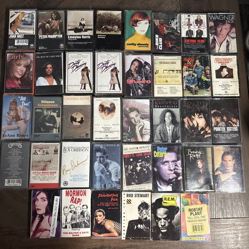 Lot cassette tapes - 38,