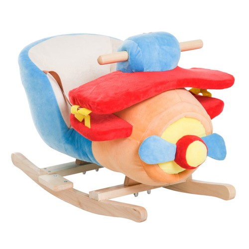 Kid rocking horse plane - rocking, seat