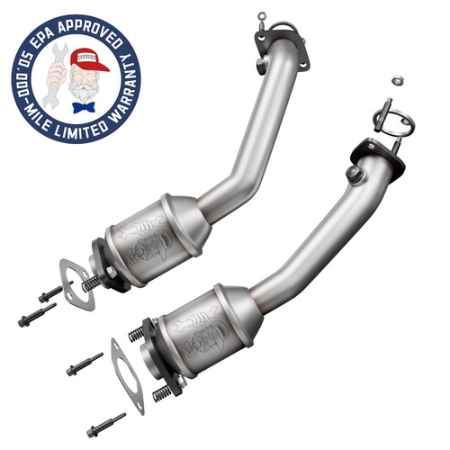 Front catalytic converter for - front,