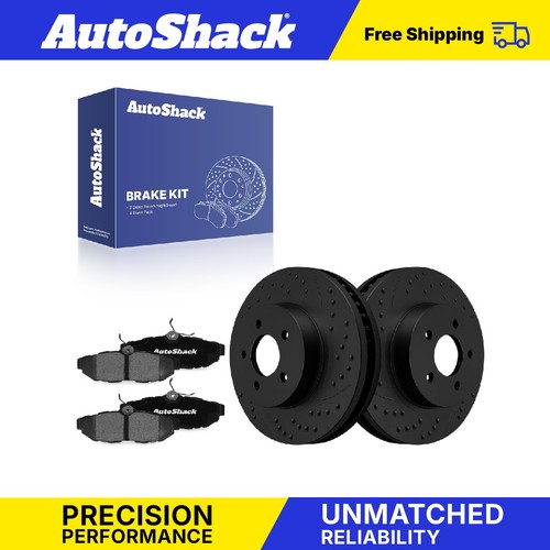 Rear drilled slotted brake - drilled,