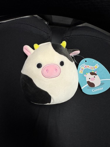 Squishmallows connor the - squishmallows, cow