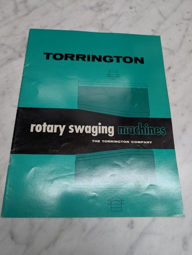 Torrington rotary swaging - rotary,