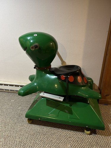 Rare coin operated turtle - operated,