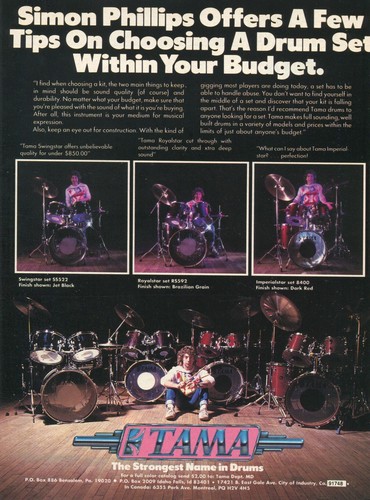 1983 print tama - 1983, ad