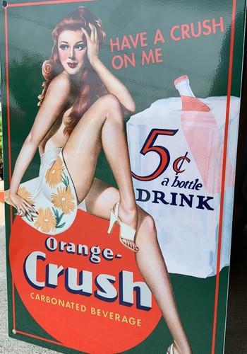 Vintage style orange crush - vintage,