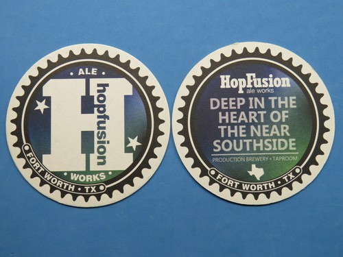 Beer bar coaster hopfusion - bar, ~