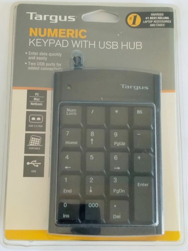 Targus pauk10u numeric - numeric, keypad