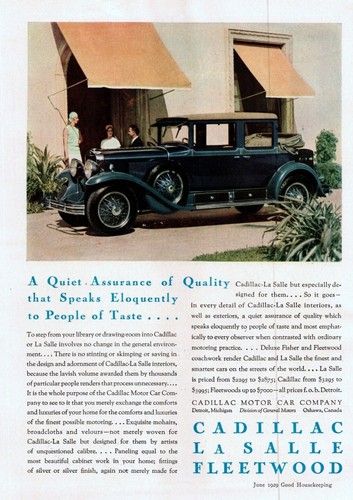 1929 cadillac lasalle - cadillac,