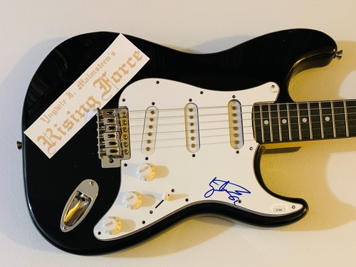 Yngwie malmsteen signed guitar - yngwie,