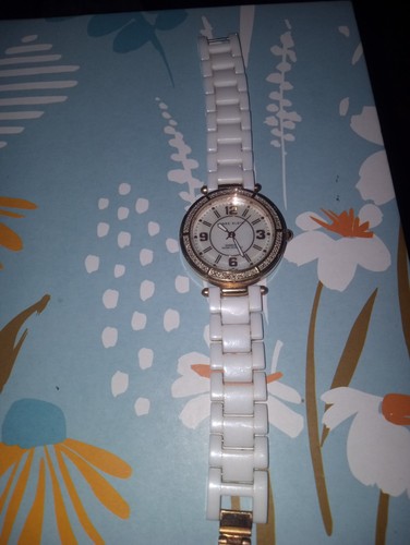 Anne klein ceramic and diamond - anne,