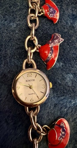 Vintage rumours red - red, quartz