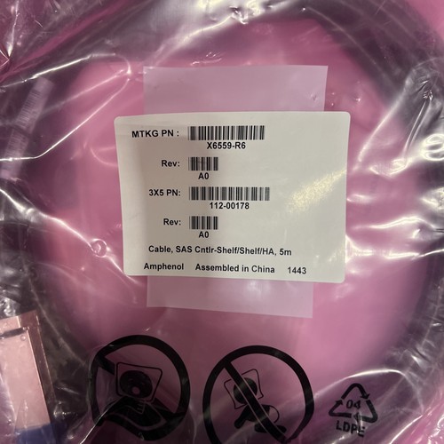 Netapp x6559 qsfp sas - x6559-r6,