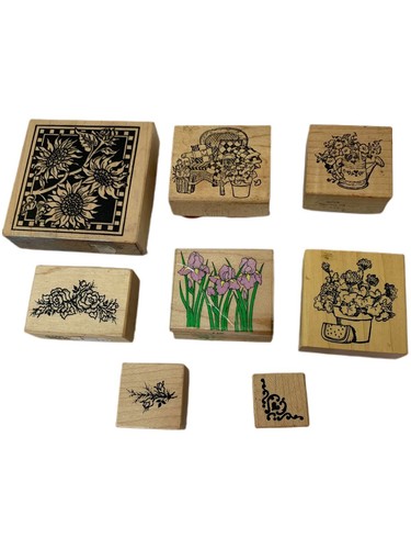 Lot misc wood mount - 8,